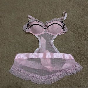 Victorias Secret 34C Pink Apron